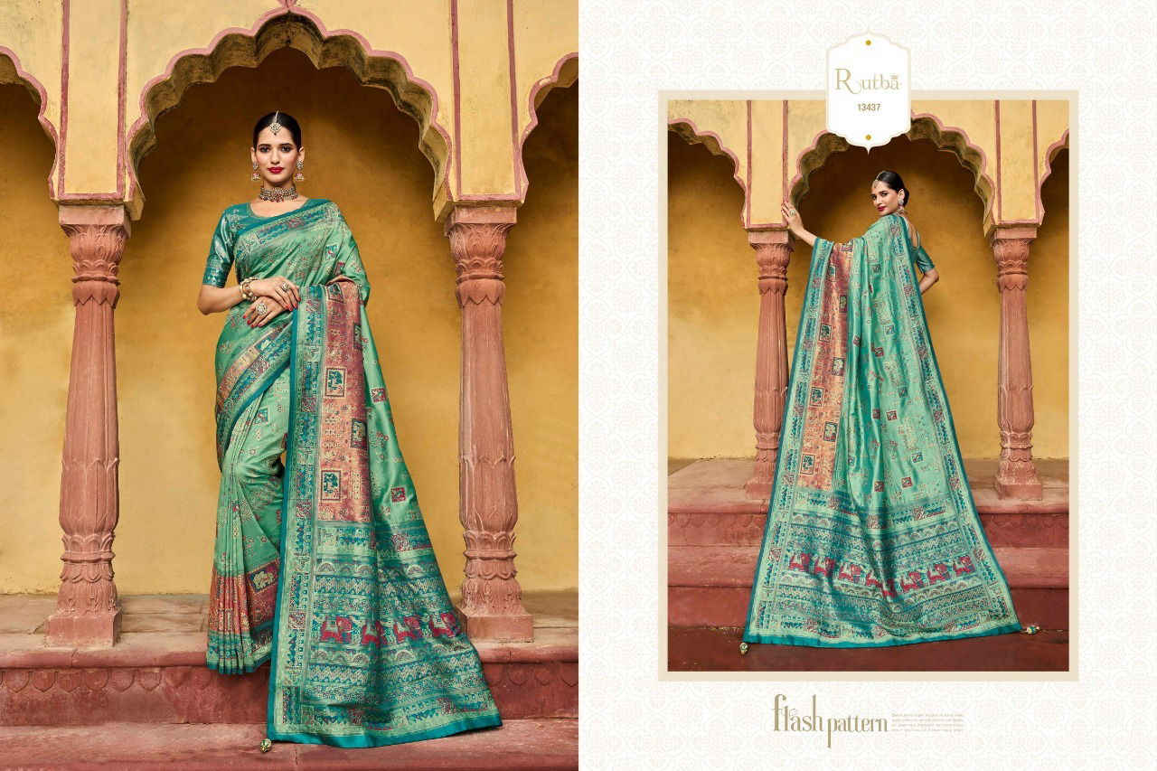 Kg Rutba Vol 5 Designer Kanjivaram Heavy Wedding Wear Wholesale Silk Sarees